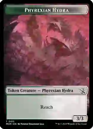 Phyrexian Hydra - Reach (Token)